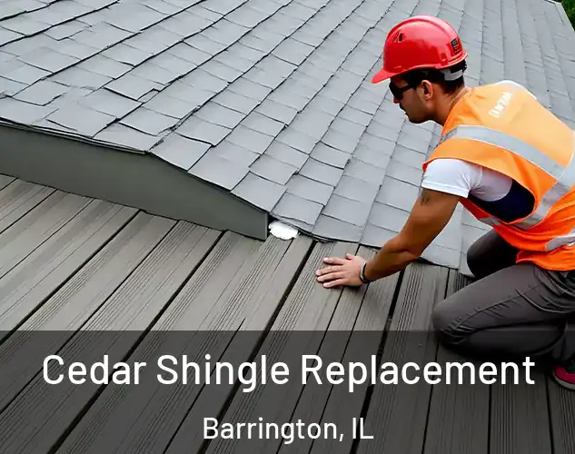  Cedar Shingle Replacement Barrington, IL