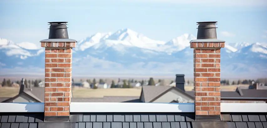 Chimney Storm Collar Installation in Barrington