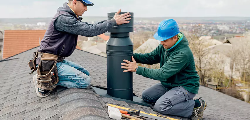 Chimney Flashing Replacement for Storm Damage in Barrington