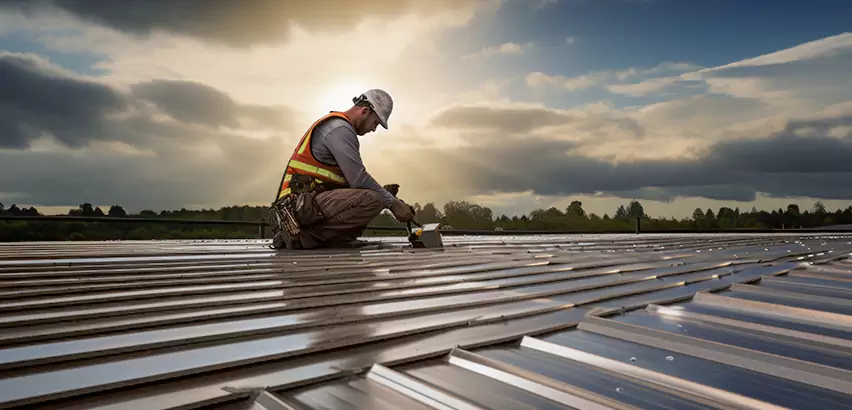 Commercial Roof Restoration in Barrington