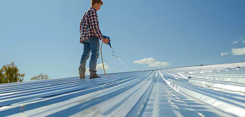 EPDM Roofing Installation Drip Edge in Barrington