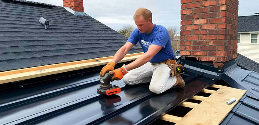 Metal Barn Roof Replacement in Barrington