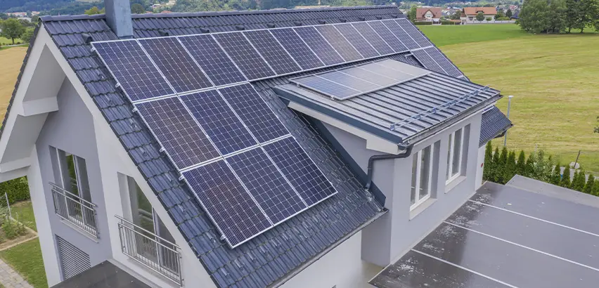 Residential Solar Roof Installation in Barrington