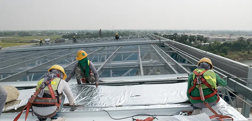 Commercial Roof Installation in Barrington