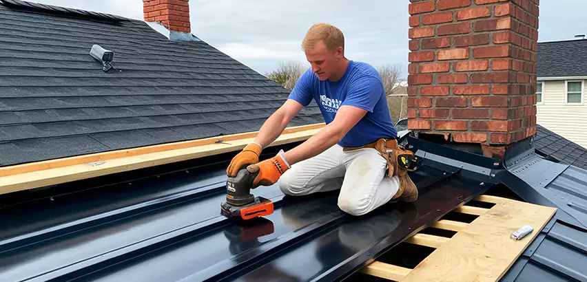 Metal Roof Leak Repair in Barrington