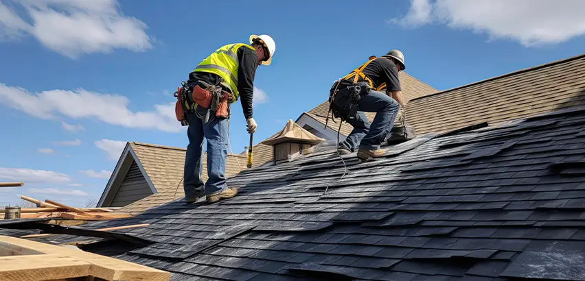 Shed Gutter Installation in Barrington