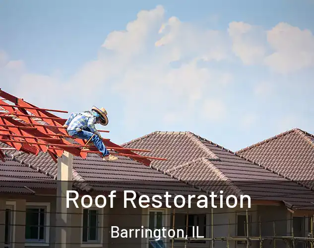  Roof Restoration Barrington, IL