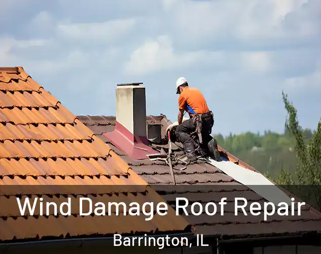  Wind Damage Roof Repair Barrington, IL